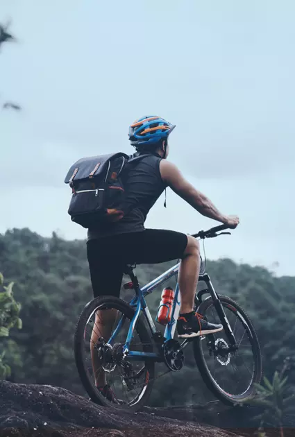 cycling in  munnar