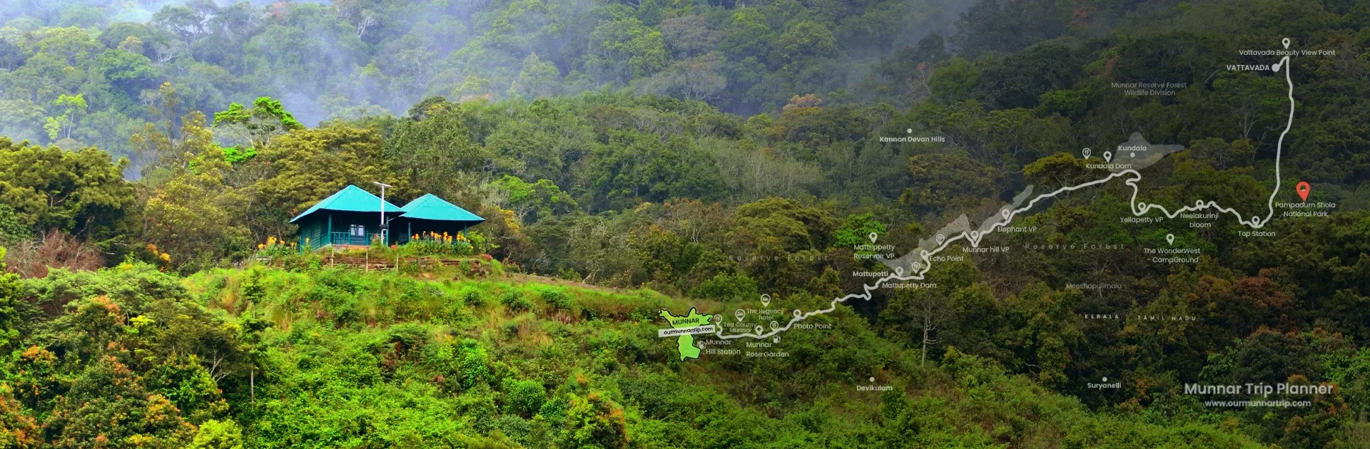 Pampadum Shola National Park